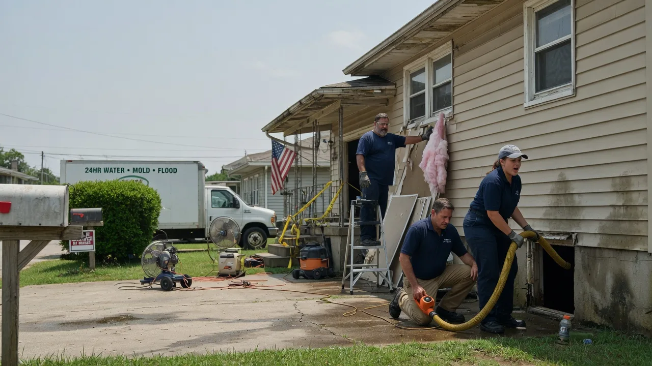 Water Damage Repair in Range, AL near me